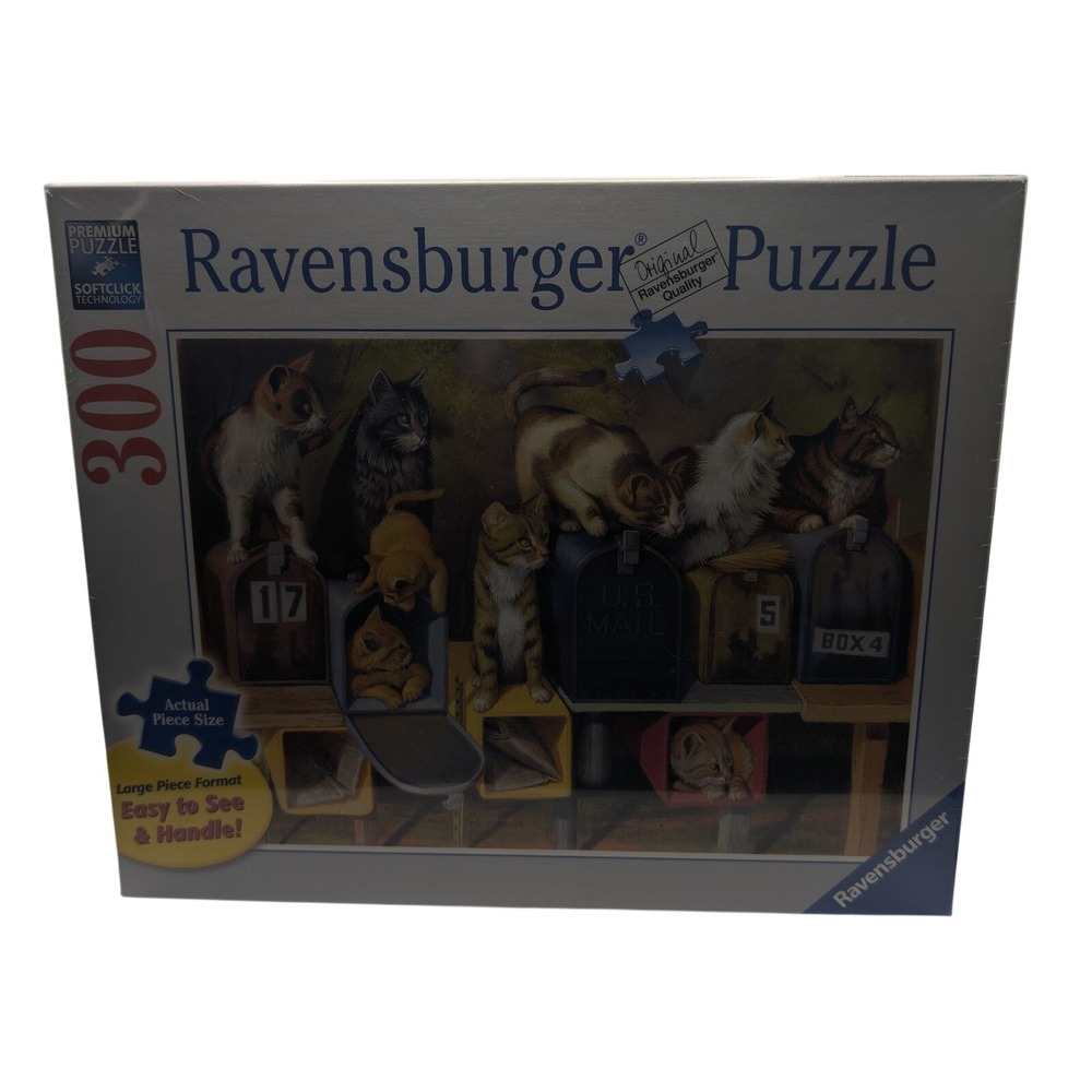 Ravensburger Jigsaw Puzzle 300pc Multicolor Special Delivery Cats 135622‎